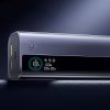 EnerGeek GR11 10000mAh pārnēsājamais akumulators ar ievelkamu kabeli 100W - pelēks