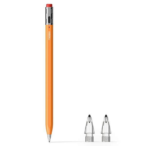 iPad Stylus 3 uzgaļi USB-C Pencil Air8 Pro X - oranžs