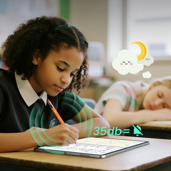 iPad Stylus 3 uzgaļi USB-C Pencil Air8 Pro X - oranžs