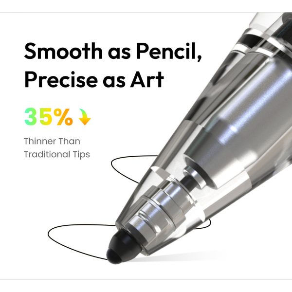 Pencil Air 8 Pro / Pencil Air 8 Pro X irbuļu uzgaļi — caurspīdīgi