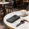 Samsung Galaxy A36 / A56 / A37 5G MagMat MagSafe maciņš-apvalks - melns