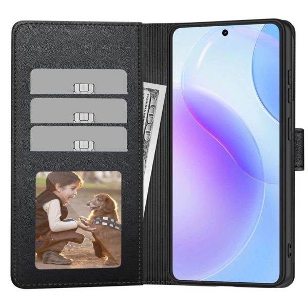 Atverams maciņš Samsung Galaxy A36 / A56 / A37 5G makam - melns