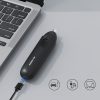 USB-C deguna, ausu un uzacu trimmeris - melns