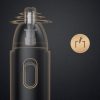 USB-C deguna, ausu un uzacu trimmeris - melns