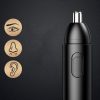 USB-C deguna, ausu un uzacu trimmeris - melns