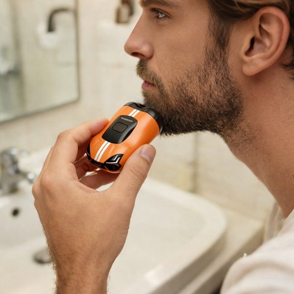 Elektriskais skuveklis 400mAh IPX7 - oranžs