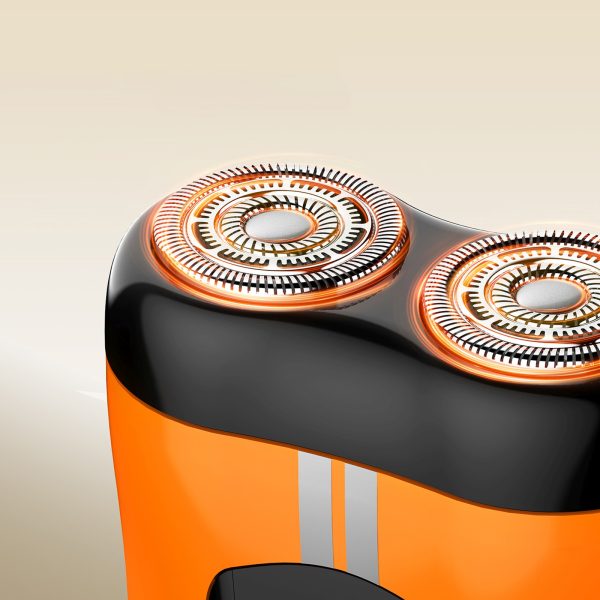 Elektriskais skuveklis 400mAh IPX7 - oranžs