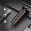 Elektriskais skuveklis-trimmeris 3-in-1 USB-C 600mAh IPX7 - melns