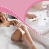 Sieviešu 3-in-1 ūdensnecaurlaidīgs trimmeris ķermenim, sejai, bikini zonai, balts - komplekts