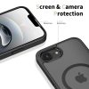 BasicMag MagSafe vāciņš iPhone 16e / 17e tālrunim - melns