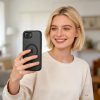 BasicMag MagSafe vāciņš iPhone 16e / 17e tālrunim - melns