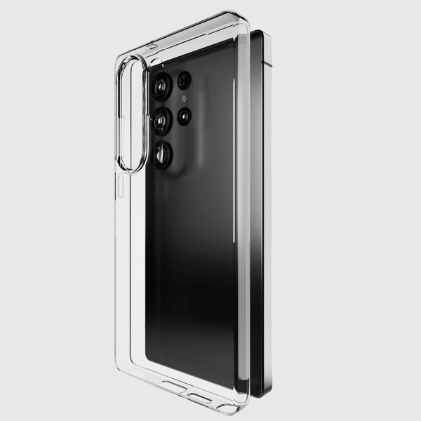 Samsung Galaxy S25 īpaši plāns maciņš - caurspīdīgs