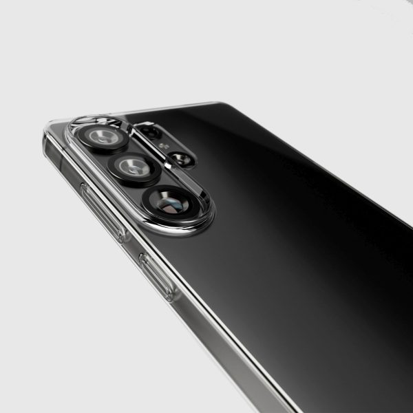 Samsung Galaxy S25 īpaši plāns maciņš - caurspīdīgs