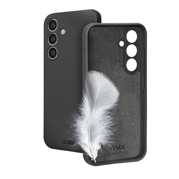 Samsung Galaxy S25 Instinct maciņš-vāciņš - melns