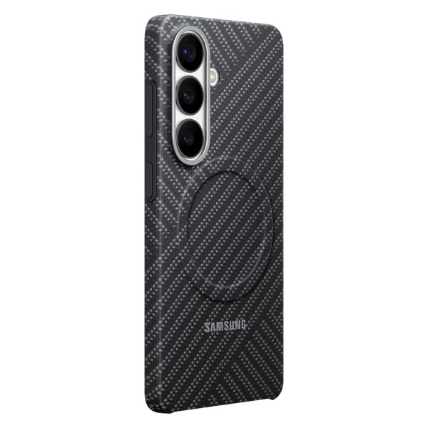 Samsung Galaxy S26 Samsung Carbon Magnet vāciņš MagSafe - pelēks