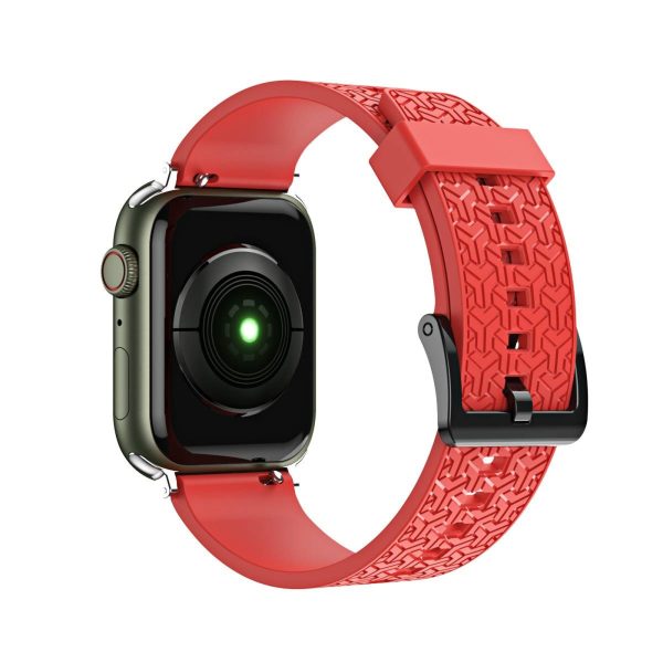 Apple Watch aproces siksniņa 42/44/45 mm - sarkana
