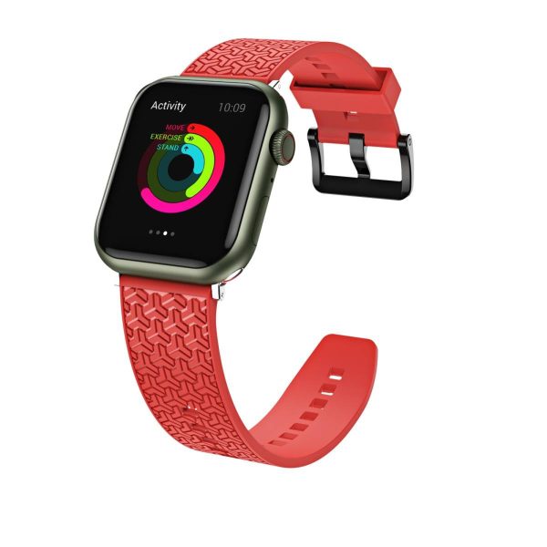 Apple Watch aproces siksniņa 42/44/45 mm - sarkana