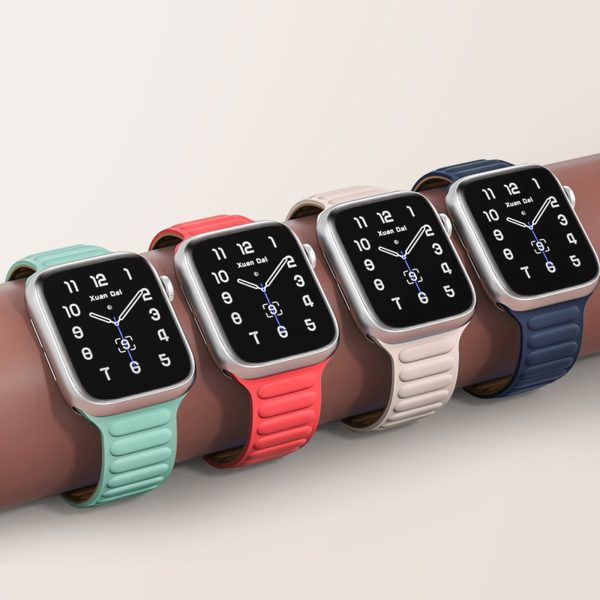 Magnētiskā siksniņa Apple Watch 41 mm - sarkana