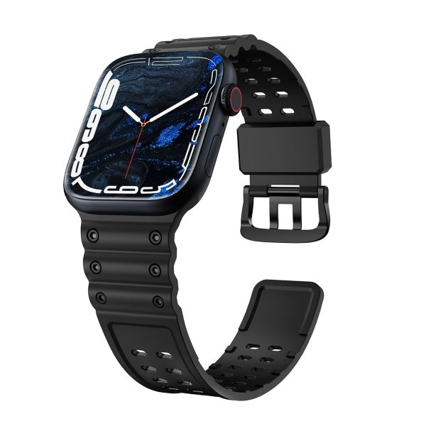 Elastīga siksniņa Apple Watch 38 / 40 / 41 mm - melna