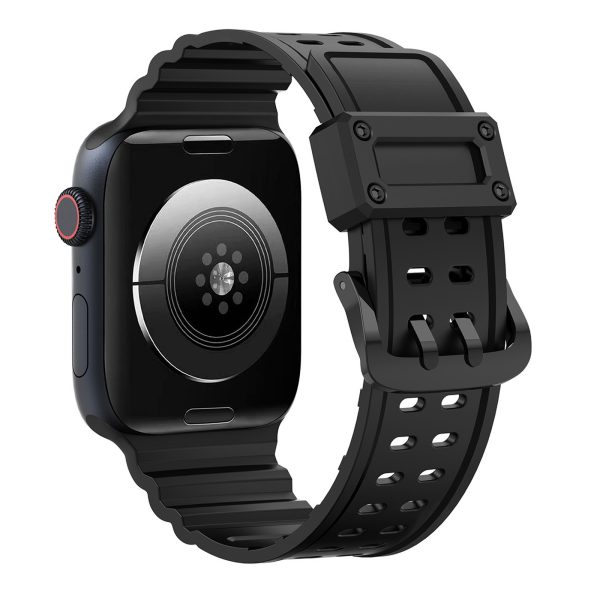 Elastīga siksniņa Apple Watch 38 / 40 / 41 mm - melna