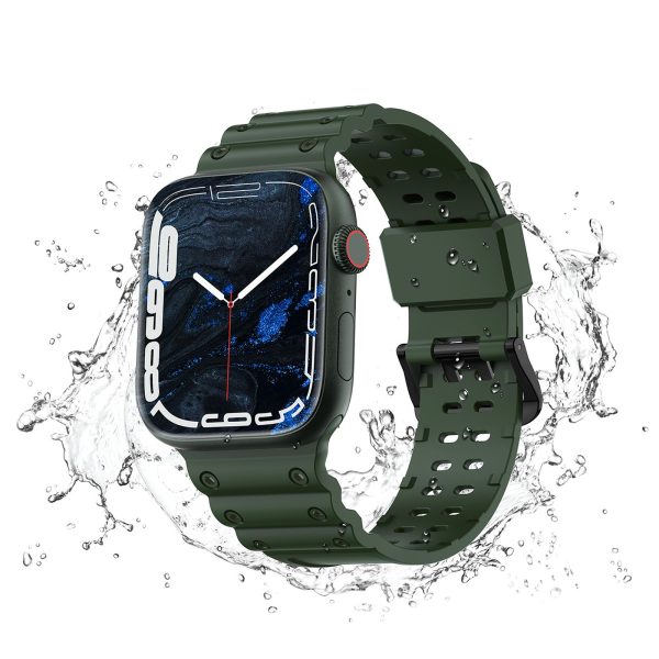Elastīga siksniņa Apple Watch 38 / 40 / 41 mm - zaļa
