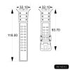 Elastīga siksniņa Apple Watch 38 / 40 / 41 mm - zaļa