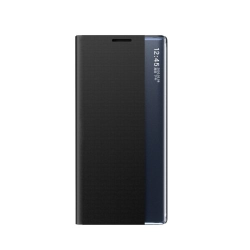 Samsung Galaxy A35 jauns Sleep View maciņš ar atloku un statīvu - melns