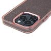 iPhone 16 Pro Max mirdzošs vāciņš — rozā ar mirdzumiem