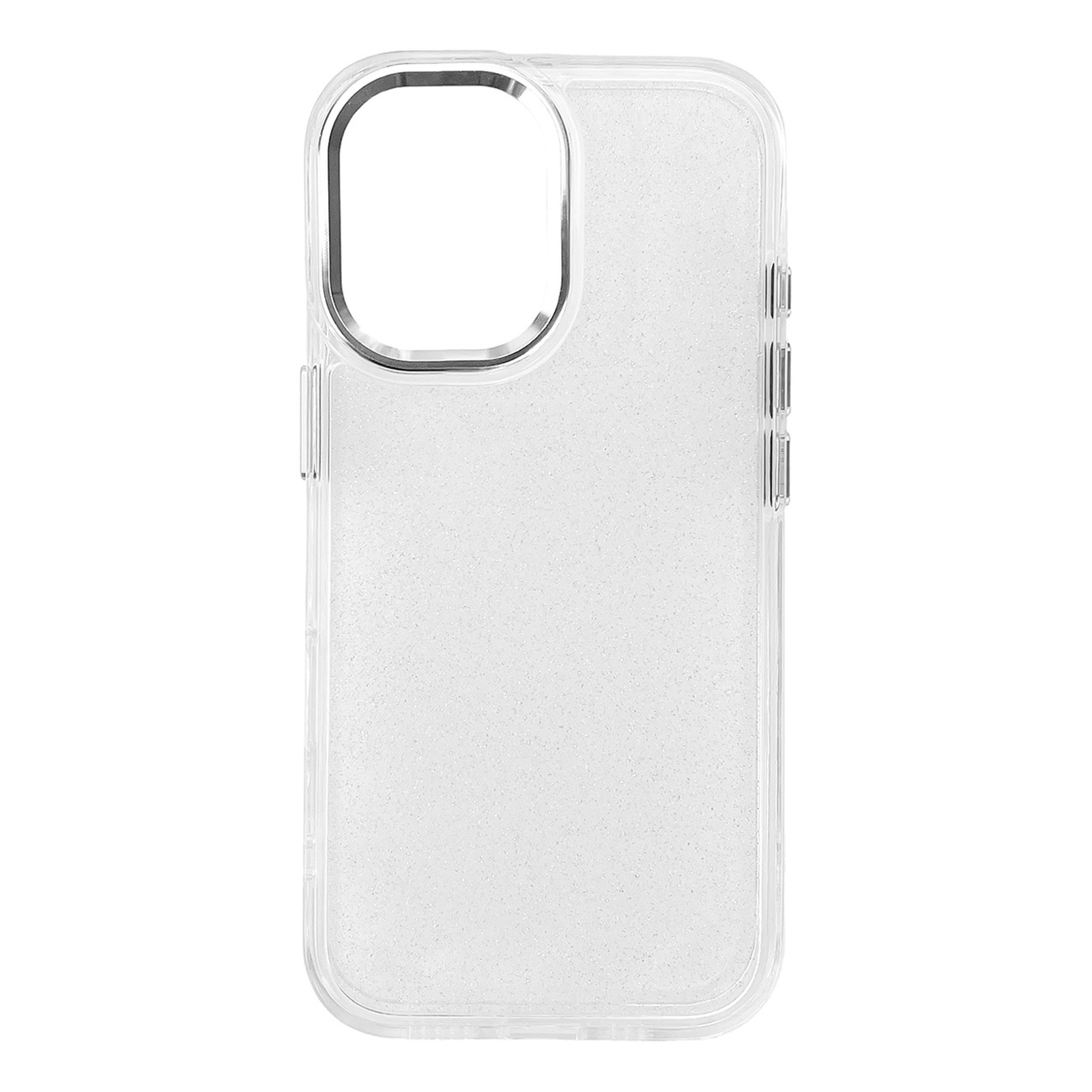 IPhone 16 mirdzošs vāciņš — caurspīdīgs