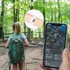 Apple AirTag neilona bērnu plaukstas siksniņa — rozā
