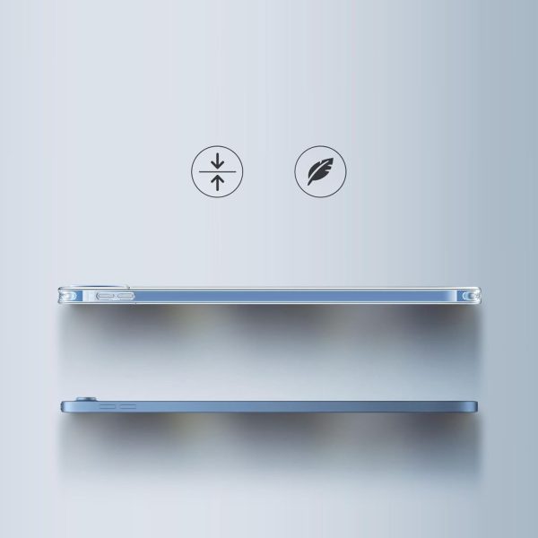 Vāciņš iPad 10.9'' 10 / 2022 / 11'' 11 / 2025 - caurspīdīgs
