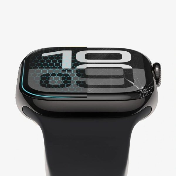 Hibrīda stikls Garmin Forerunner 47 mm pulkstenim, melns - 2 gab.
