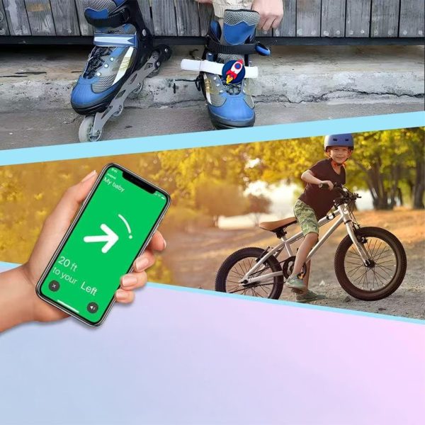 Apple AirTag 1/2 bērnu izsekotāja maciņš - 4 gab.