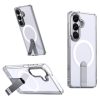Samsung Galaxy S26 Plus maciņš ar Hybrid Armor X MagSafe statīvu - caurspīdīgs