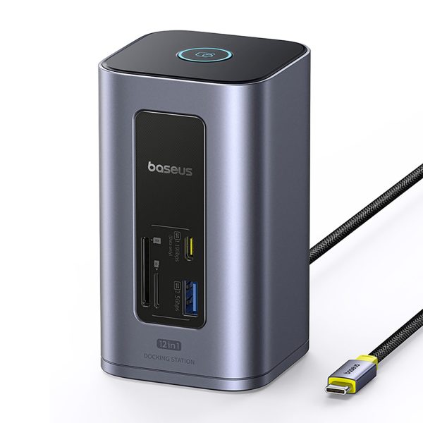 1034785-1-stacja-dokujaca-hub-12w1-usb-c-usb-a-hdmi-rj45-baseus-hurtownia-dropshipping.jpg HUB 12-in-1 dokstacija USB-C USB-A HDMI RJ45 SD microSD 4K 60Hz PD 10Gb/s