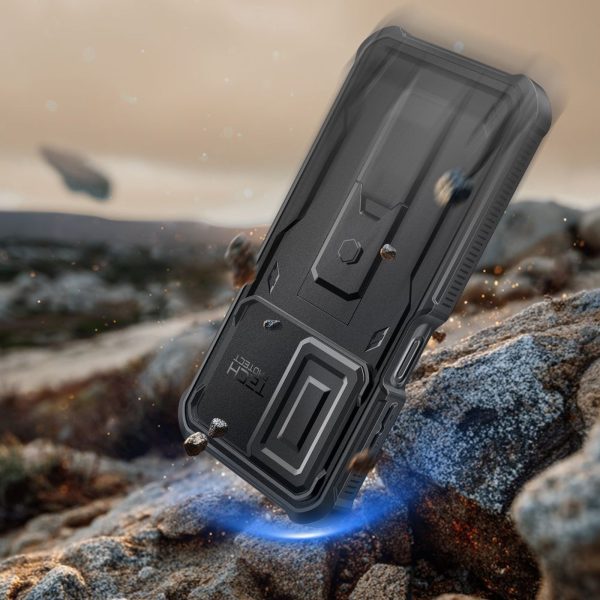 Samsung Galaxy A17 4G / 5G Kevlar Cam+ maciņš-apvalks - melns