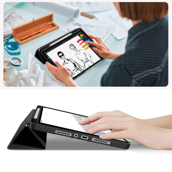 Xiaomi Poco Pad M1 / Redmi Pad 2 Pro 12.1 SmartCase maciņš-apvalks - melns