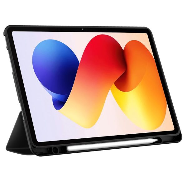 Xiaomi Poco Pad M1 / Redmi Pad 2 Pro 12.1 SmartCase maciņš-apvalks - melns