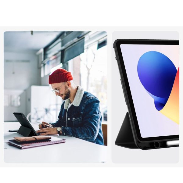Xiaomi Poco Pad M1 / Redmi Pad 2 Pro 12.1 SmartCase maciņš-apvalks - melns