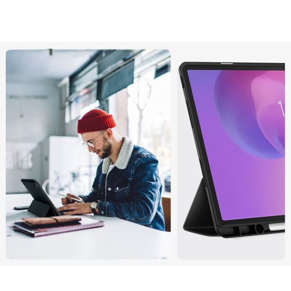 Lenovo Idea Tab Plus 12.1 TB-361 SmartCase maciņš - melns