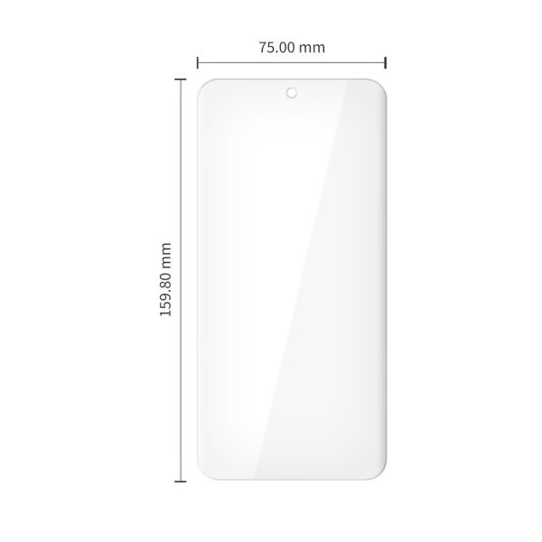 Rūdīts stikls Xiaomi Redmi Note 15 Pro+ 5G Glass UV+ - 2 gab.
