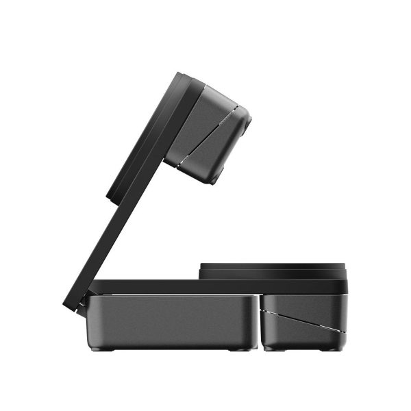 3-in-1 Qi2.2 25W MagSafe magnētiskais bezvadu lādētājs - melns