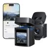 PrimeTrip VD1 Pro GPS 4K automašīnas kamera DVR - melna