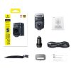 PrimeTrip VD1 Pro GPS 4K automašīnas kamera DVR - melna