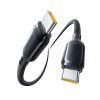 USB-C PicoGo ātrās uzlādes kabelis 240W 1m - melns