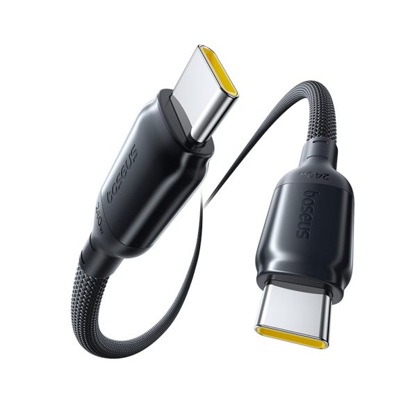 USB-C PicoGo ātrās uzlādes kabelis 240W 1m - melns