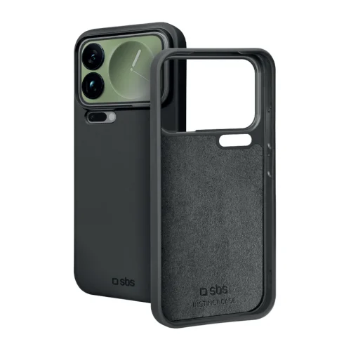 Xiaomi 17 Pro Max Instinct aizsargvāciņš - melns