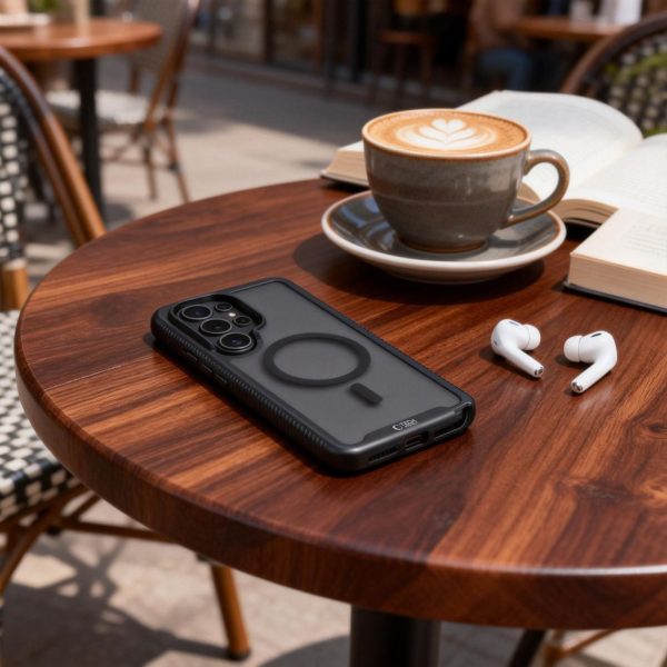 Samsung Galaxy S26 Ultra Defense MagSafe vāciņš - melns