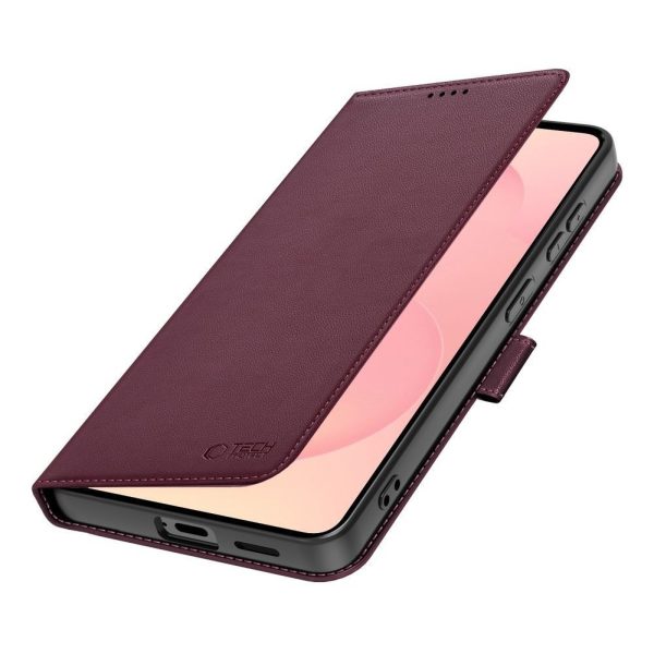 Atverams maciņš Samsung Galaxy A36 / A56 / A37 5G makam - bordo