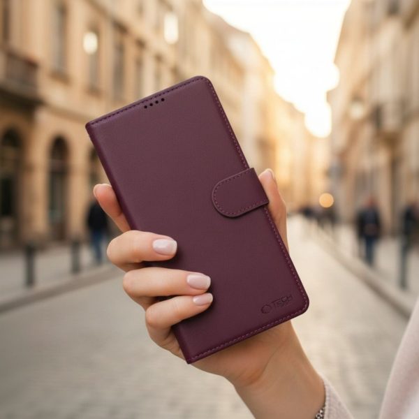 Atverams maciņš Samsung Galaxy A36 / A56 / A37 5G makam - bordo